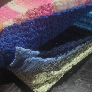 Set Of 6 Handmade Cotton Wash Cloth Dish Cloth